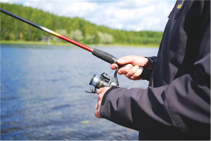 Picture Of Fischer With Fishing Rod