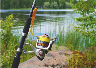 Picture Of Fishing Line And Equipment
