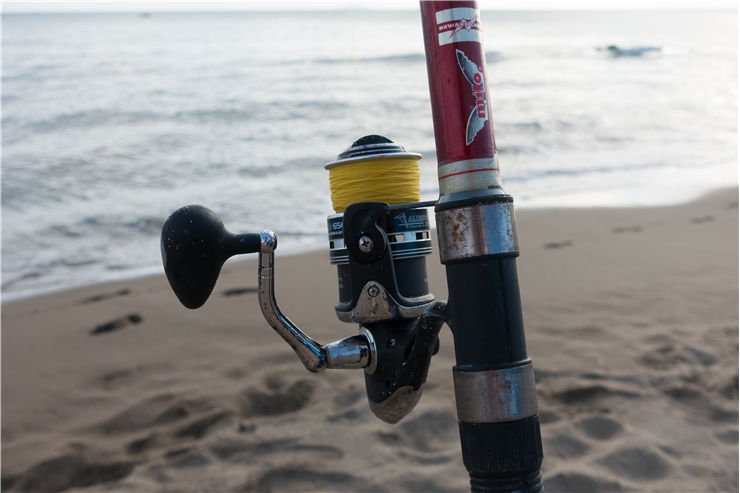 Picture Of Fishing Rod And Fishing Line