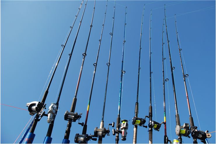 Picture Of Fishing Rods And Reels